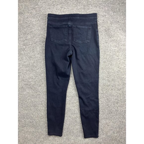 Spanx Pants Womens Medium Dark Wash Denim Jeggings Pull On Skinny High Rise - Picture 7 of 8